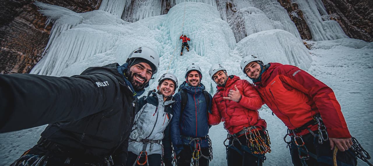Ice climbing courses and guided trips in Europe