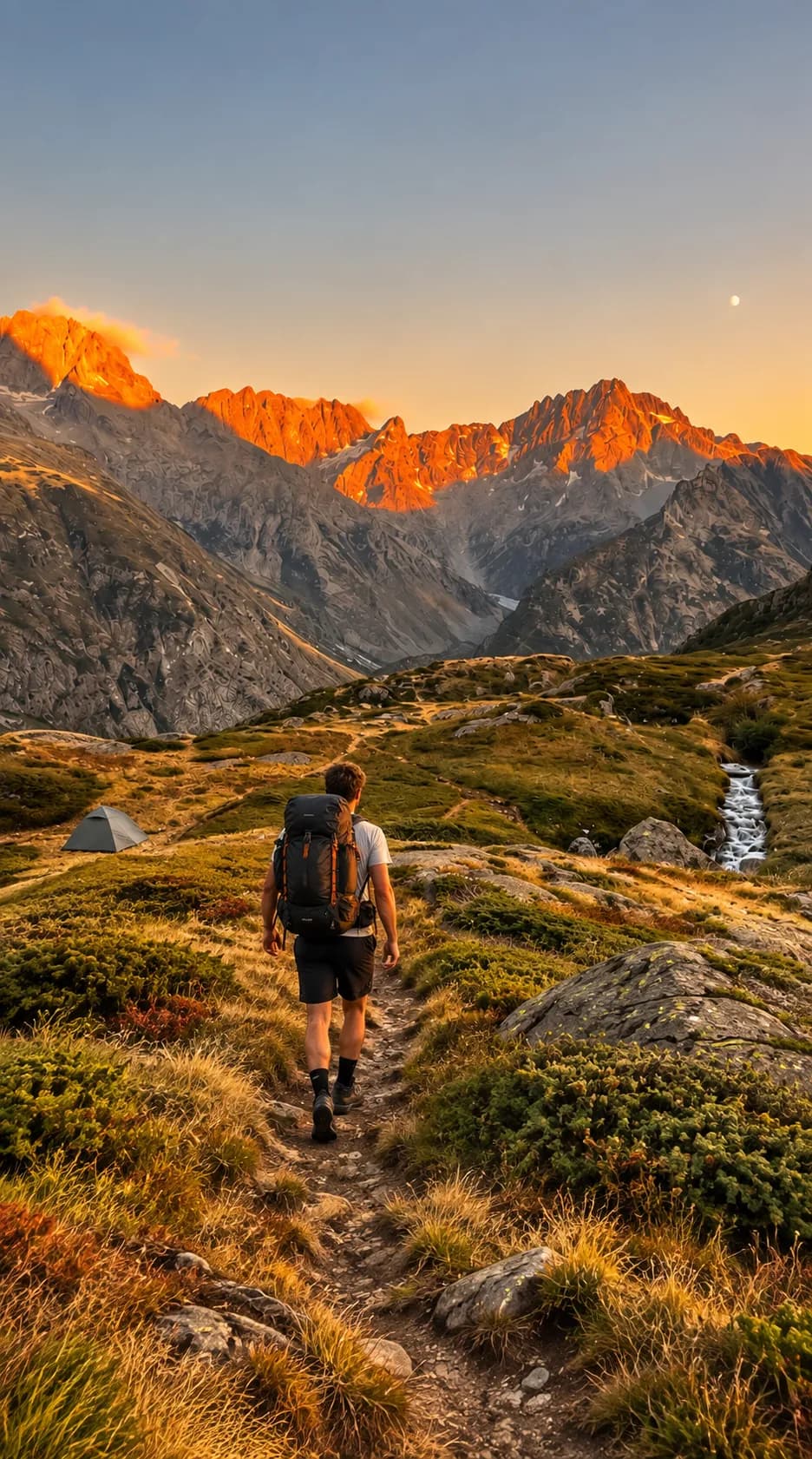 Trek & bivouac dans la vallée la plus sauvage des Écrins