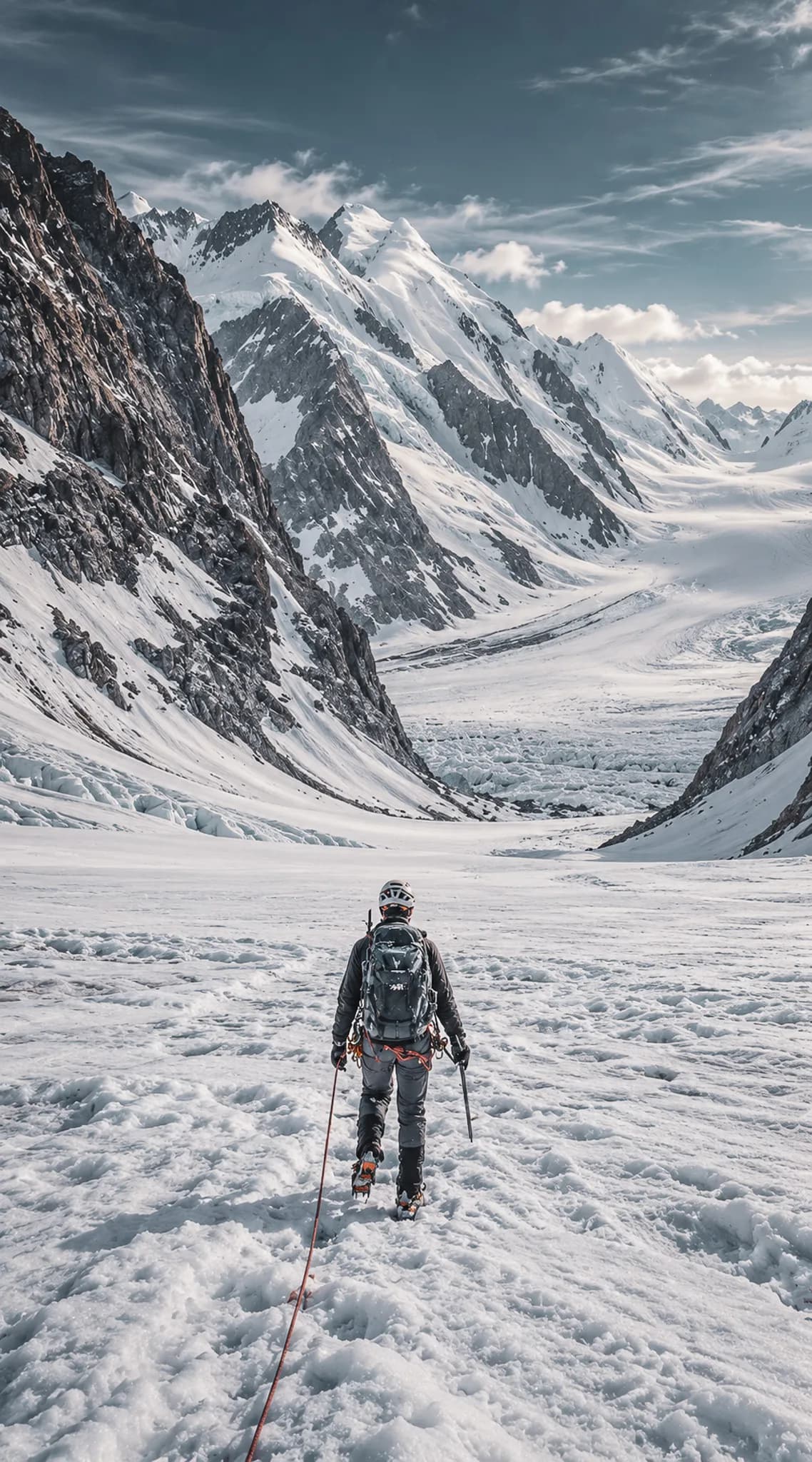La traversée du Glacier d'Aletsch en randonnée glaciaire