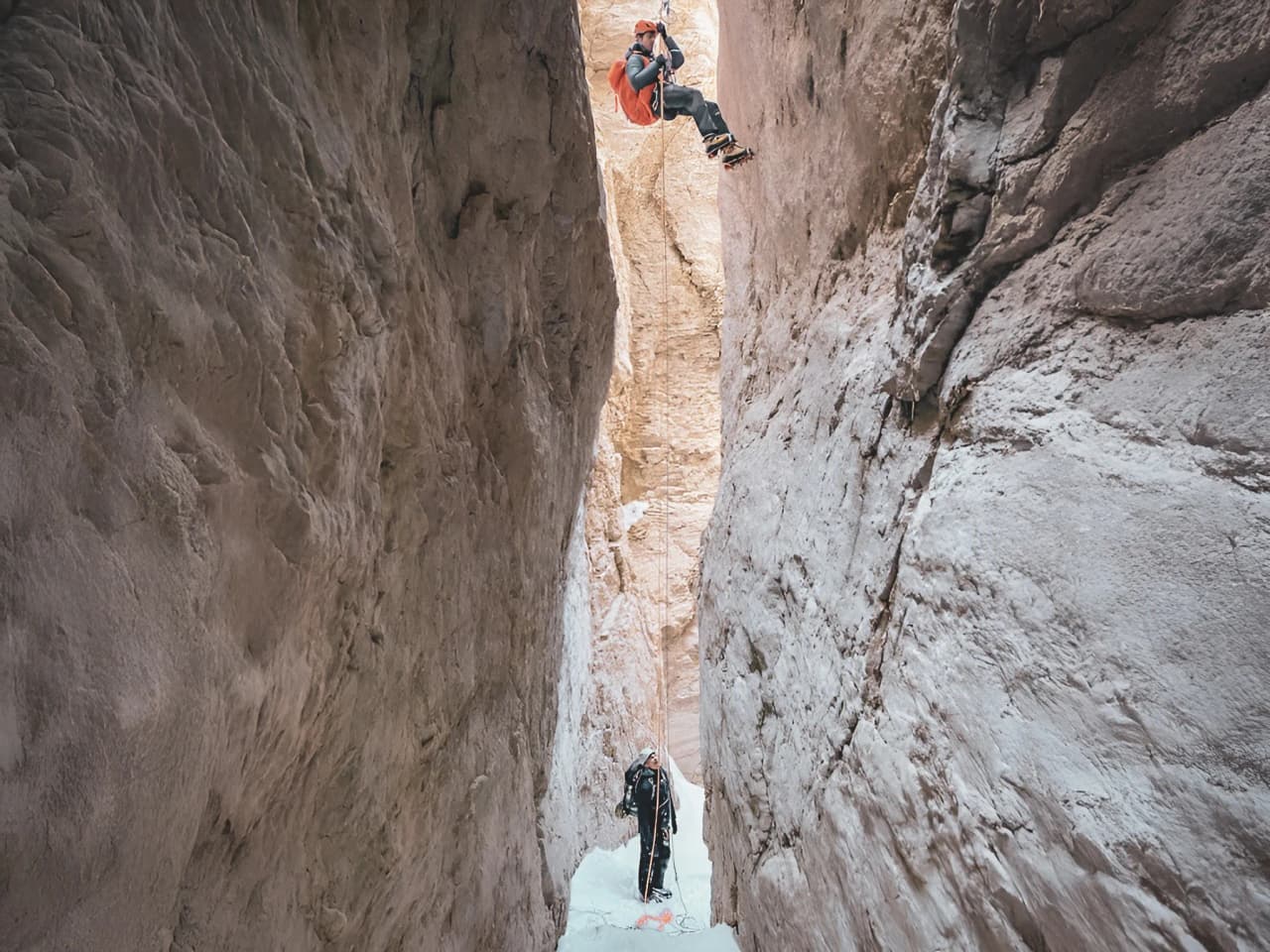 Climbing at Mont Aiguille: adventurers among the majestic cliffs of the Vercors.