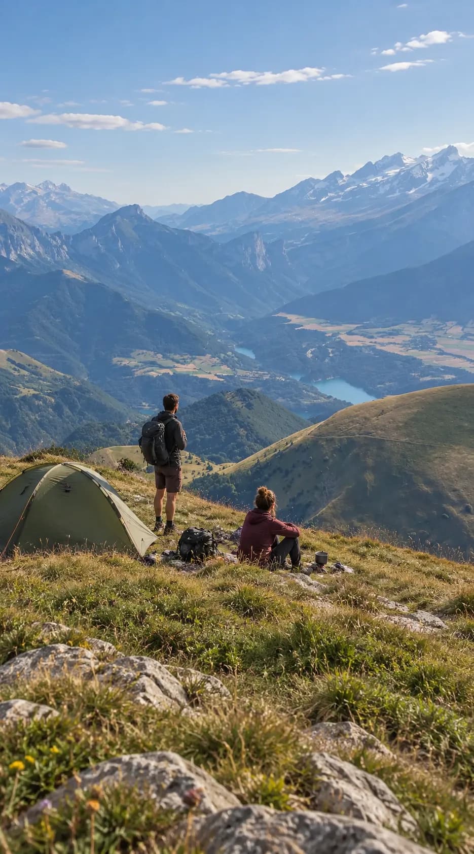 Hike and wild camp on your first Écrins trek